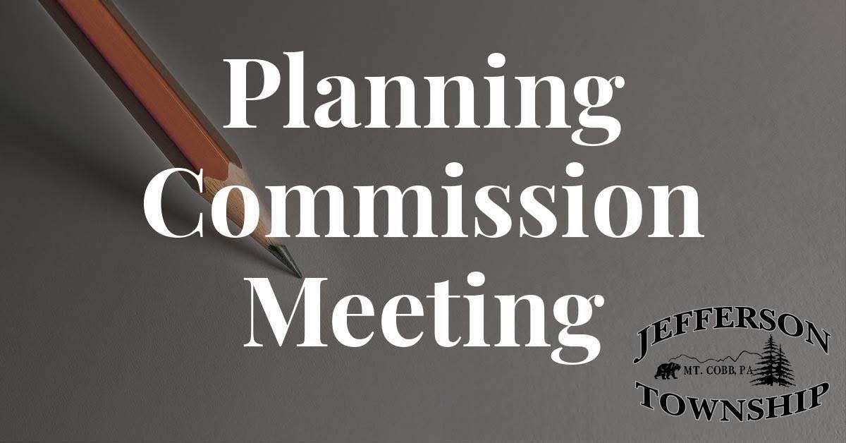Planning Commission Meeting